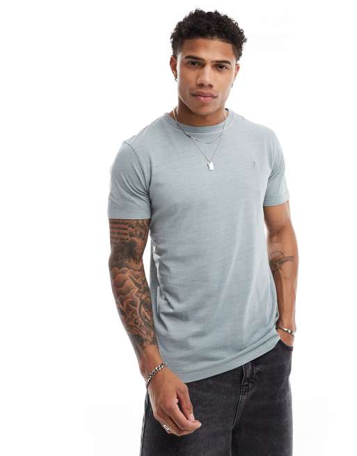 Scalpers - T-shirt avec motif crâne - Bleu clair