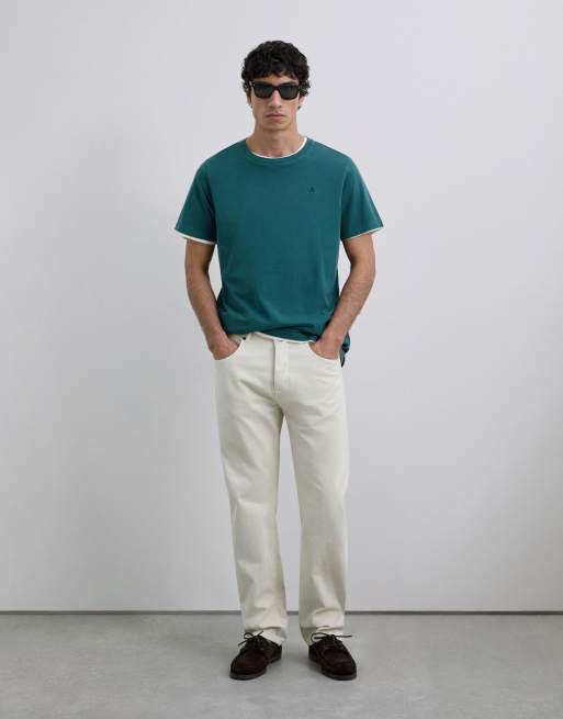 Scalpers - T-shirt color verde scuro, 2 di 5