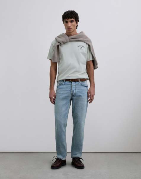 Scalpers – T-Shirt in Hellgrau mit „Rodeo Party“-Print - view 1