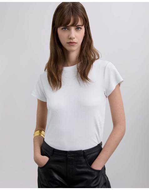 Scalpers - T-shirt ornementé - Blanc - view 1