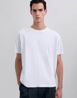 Scalpers - T-shirt uni - Blanc