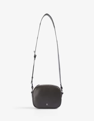 Scalpers - Tasche in Dunkelgrau mit Totenkopf-Verzierung
