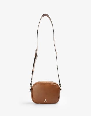 Scalpers - Tasche in Kamelbraun mit Totenkopf-Verzierung-Neutral