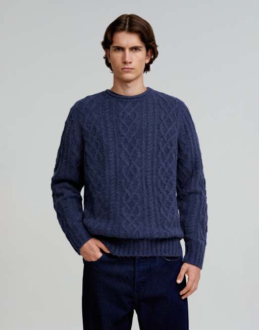 Scalpers - Tiamis - Tricot sweater in blauw
