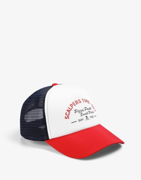 Scalpers – Time Off – Trucker-Kappe in Rot - view 1
