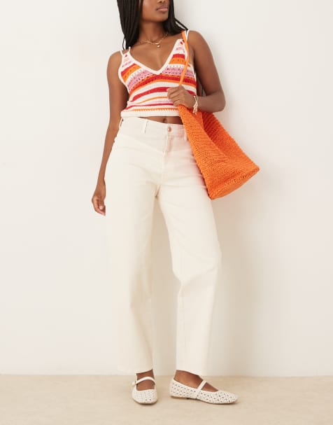 Scalpers - Trize - Pantalon en denim - Blanc cassé - view 1