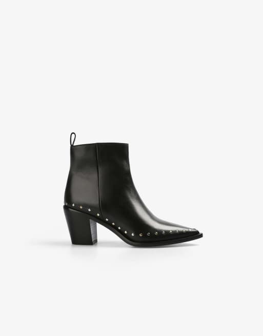Scalpers - Vintage - Laarzen met studs in zwart
