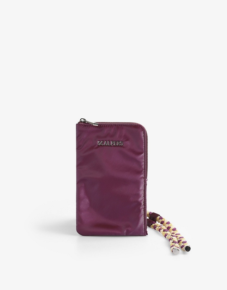 Scalpers wallet in purple