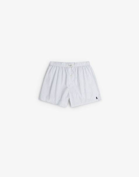 Scalpers - Wayne - Gestreepte boxershort in groen - view 1