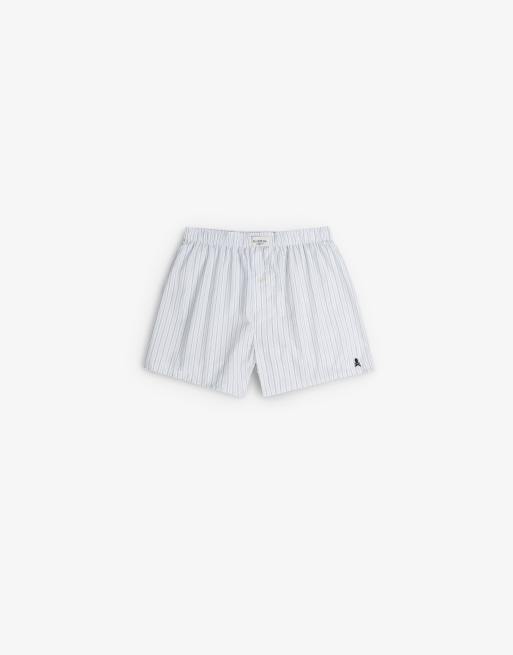 Scalpers - Wayne - Gestreepte boxershort in groen