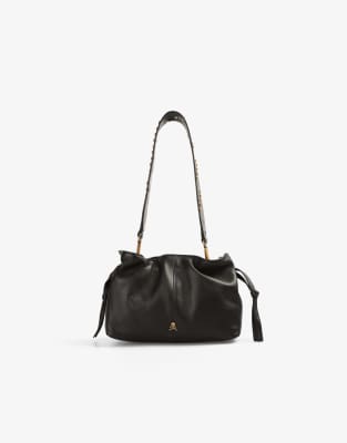Scalpers - Weiche Mini-Tasche in Schwarz mit Nietenbesatz