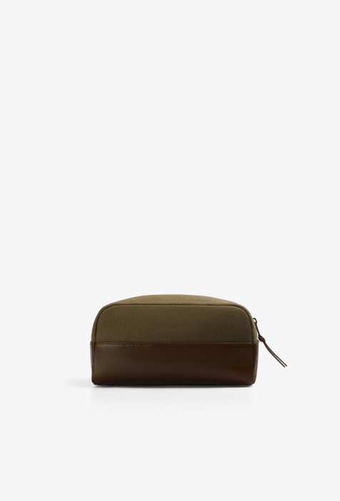 Scalpers Winter Mark Travel case In Khaki - view 1