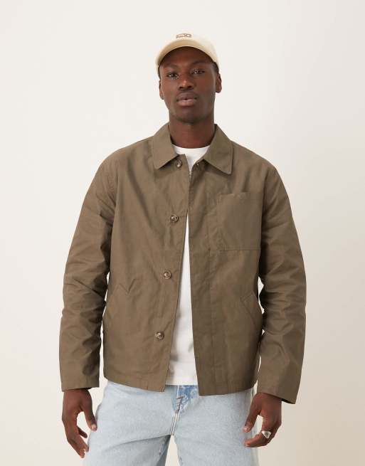 Scalpers – Yohan – Hemdjacke in Khaki