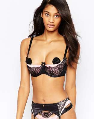 Singuliere Full Cup Bra 1A2320 Midnight (561) - Lace & Day