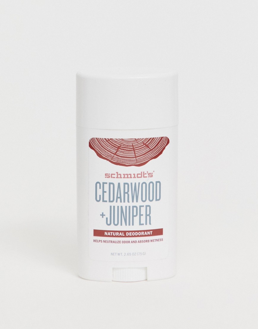 Schmidt's – Cedarwood & Juniper Natural Deodorant-Ingen färg
