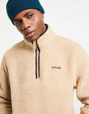 schott sherpa jacket