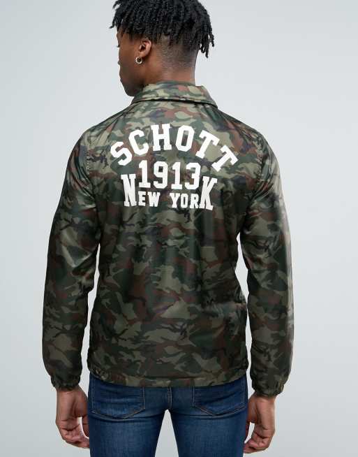 Schott camo jacket sale