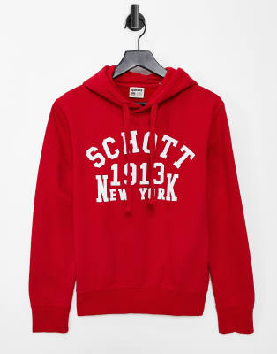 schott hoodie 90s