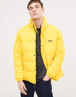 doudoune schott jaune
