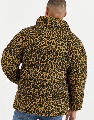 leopard print jacket with hood