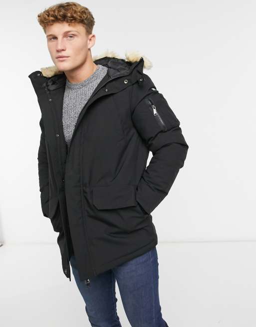 Schott discount parka homme