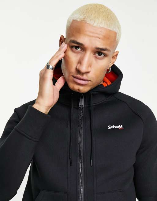 Schott on sale zip hoodie