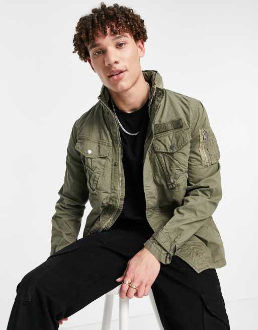 Veste militaire schott new arrivals