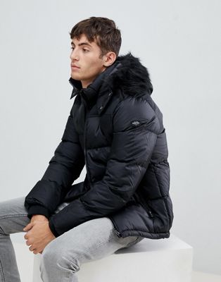 removable hood puffer jacket