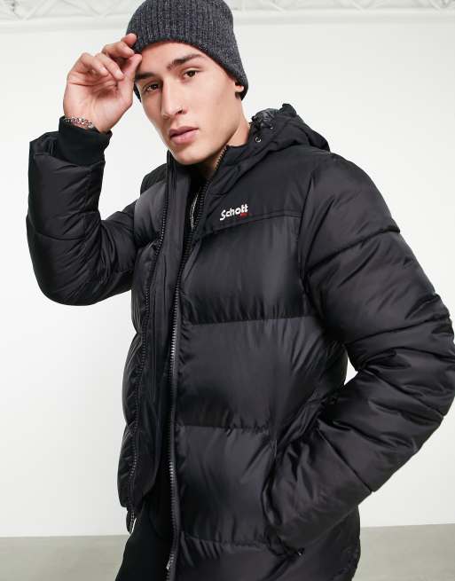 Schott puffer shop jacket