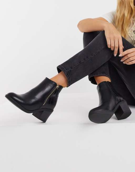 Bottines talons 2025 mi haut