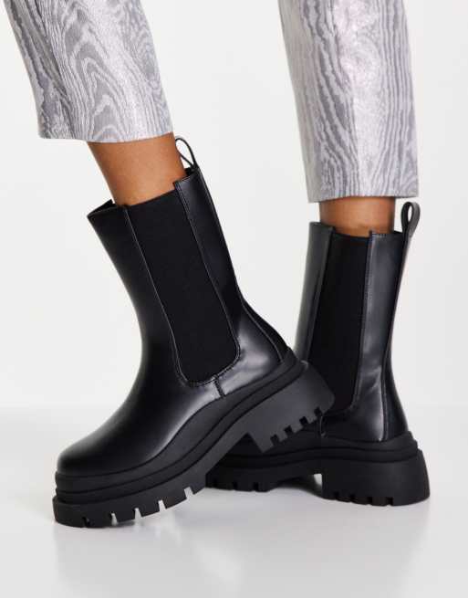 Elasticated calf boots hotsell