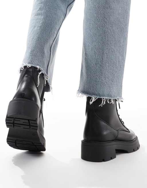 schuh - Andria - Enkellaarzen met veters in zwart, 4 van 4