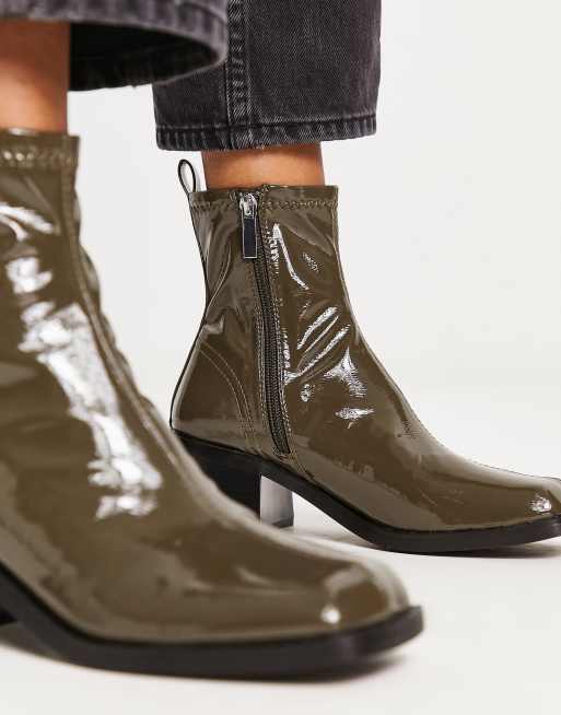 Olive on sale sock boots