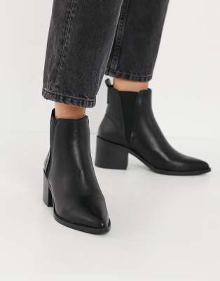 Schuh - Charlotte - Bottines à talon mi-haut - Noir