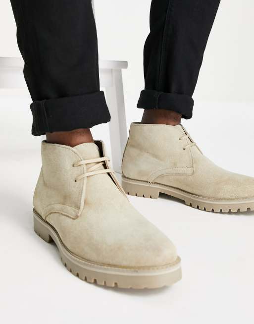 Chunky desert boots on sale