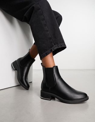 schuh Colette chelsea boots in black  - ASOS Price Checker