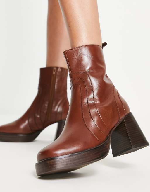 Schuh tan clearance boots