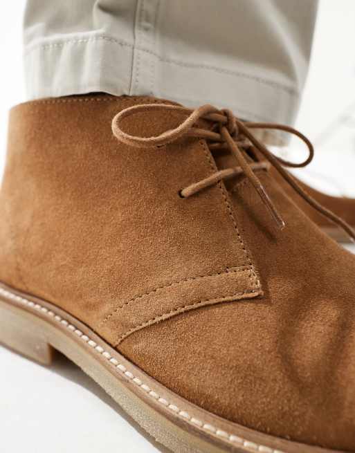 schuh - Dace - Chaussures à lacets en daim - Fauve, 4 de 4