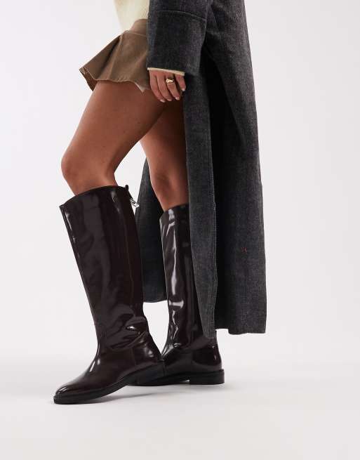 schuh - Daffodil - Bottes style cavalières - Bordeaux, 4 de 4