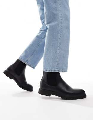 schuh - Dalton - Bottines Chelsea - Noir