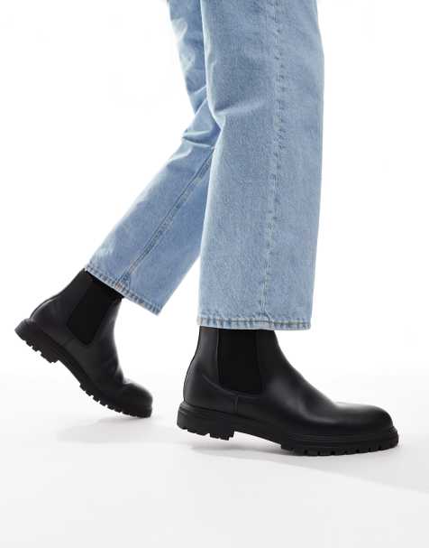 schuh Dalton chelsea boots in black - view 1