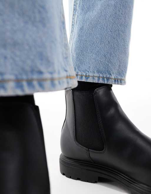 schuh Dalton Chelsea boots in black, 3 of 4