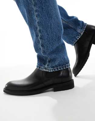 Schuh schuh Declan cheslea boots in black