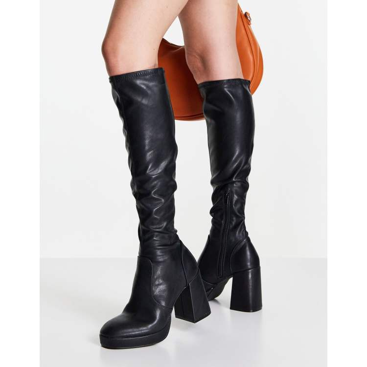 Bamboo boots over hot sale the knee