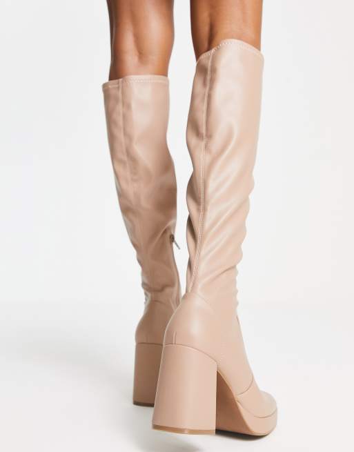 Stone over the knee on sale boots