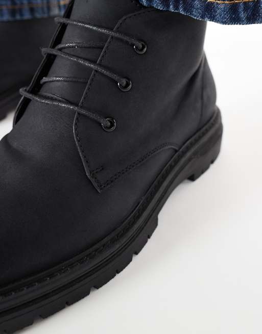 schuh – Devin – Klobige Schnürstiefel in Schwarz, 2 von 4