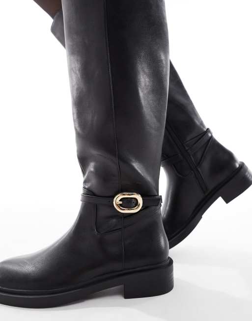 schuh – Dory – Kniehohe Reitstiefel in Schwarz, 3 von 4