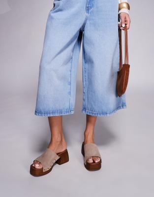 Schuh Exclusive Via Heeled Clog Sandals