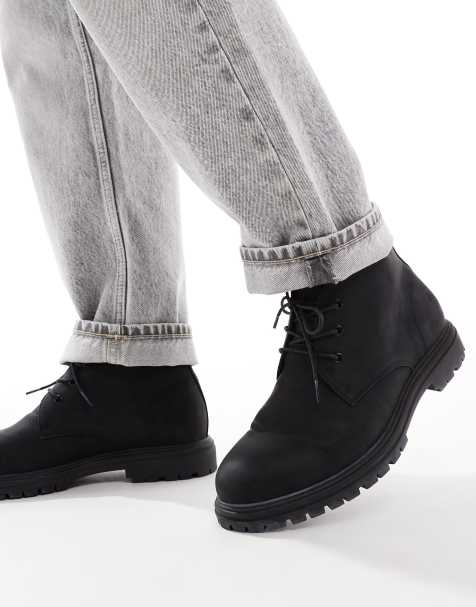schuh - Grayson - Veterlaarzen in zwart - view 1