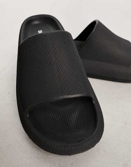 schuh - Hayes - Slippers in zwart, 2 van 4